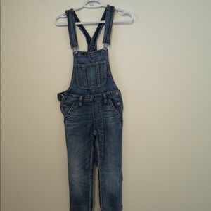 Silver Denim Overalls Size XS